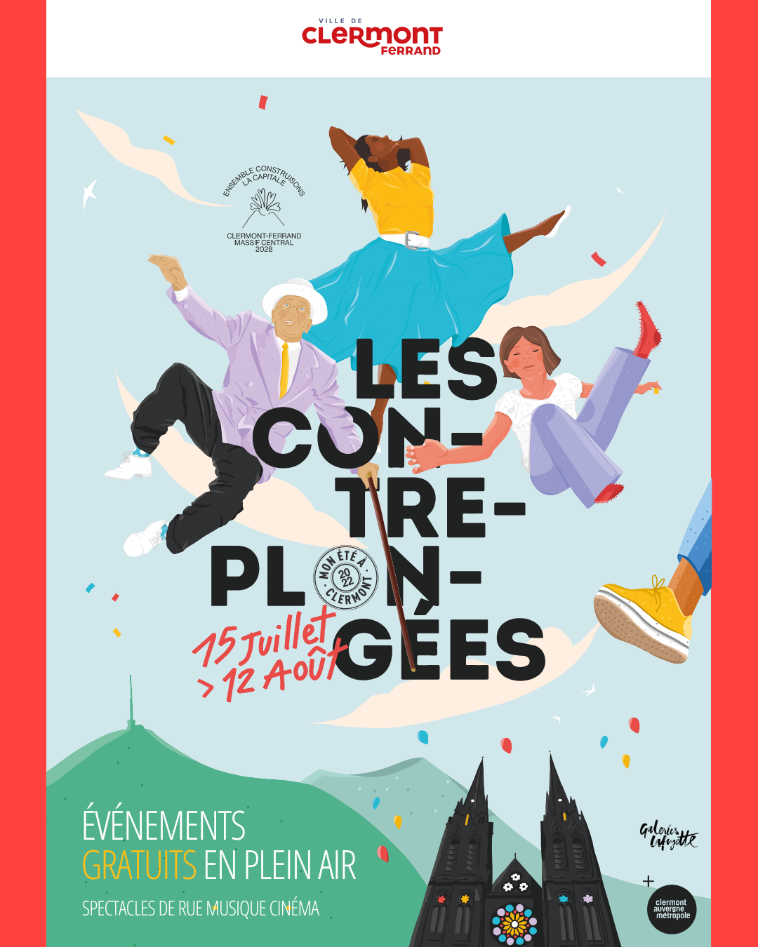 Les Contre-plongées à Clermont-Ferrand
